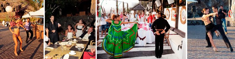 Wedding entertainment and shows in the Canary Islands